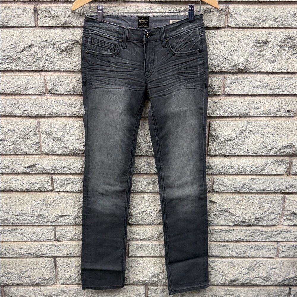 Black Washed Skinny Jeans - Women